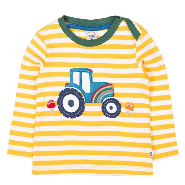 Frugi Bumblebee Tractor Top